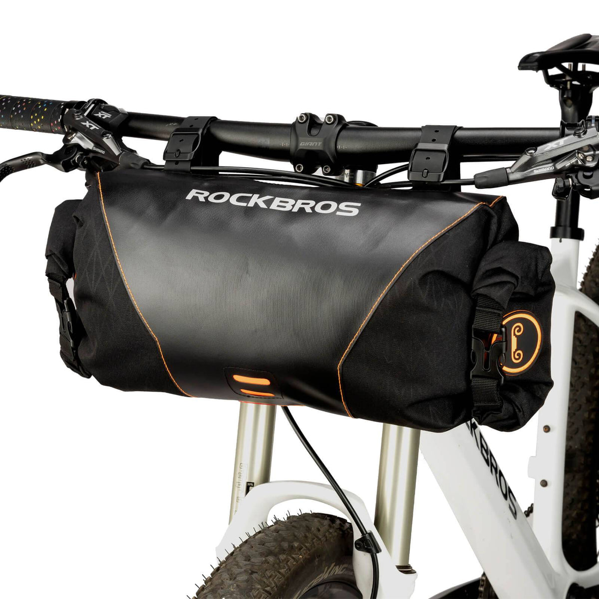 lenkertasche design ROCKBROS Waterproof Bicycle Handlebar Bag 2L with Opening Design