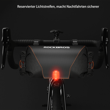 Zaino D'idratazione ROCKBROS 2L Con Sacca Acqua, Per Ciclismo Motocross Trekking, Nero