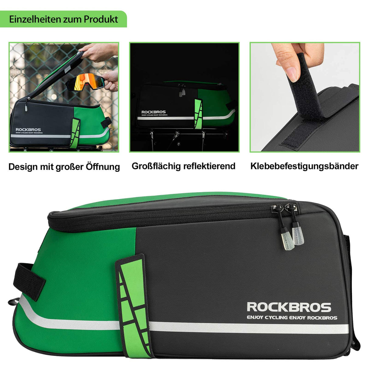 ROCKBROS Wasserdichte Gepäckträgertasche Für Fahrrad - ROCKBROS-EU