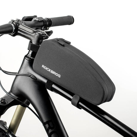 ROCKBROS wasserdichte Oberrohrtasche für Fahrrad 1L / 1.6 L Schwarz - ROCKBROS-EU