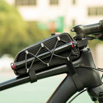 Black 1L Waterproof Bike Frame Bag & Top Tube Storage – ROCKBROS-DE