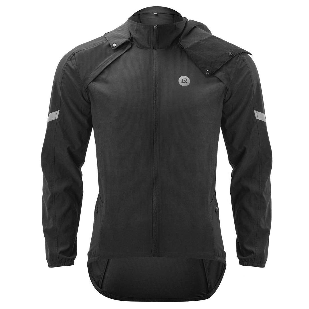 fahrradweste mit abnehmbaren ärmeln ROCKBROS Winddichte Fahrrad Jacke mit abnehmbarem Ärmel Softshelljacke – ROCKBROS-DE