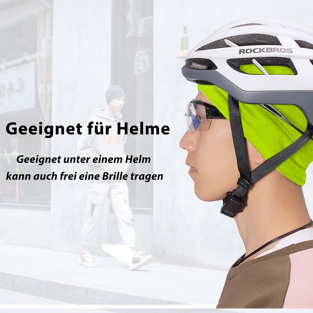 fahrrad tuch unterm helm ROCKBROS Winter Fahrrad Mütze Helm Unterziehmütz Unisex – ROCKBROS-DE