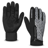 ROCKBROS Winter Fahrradhandschuhe Warm für Fahrrad Laufen Fitness Unisex - ROCKBROS-EU