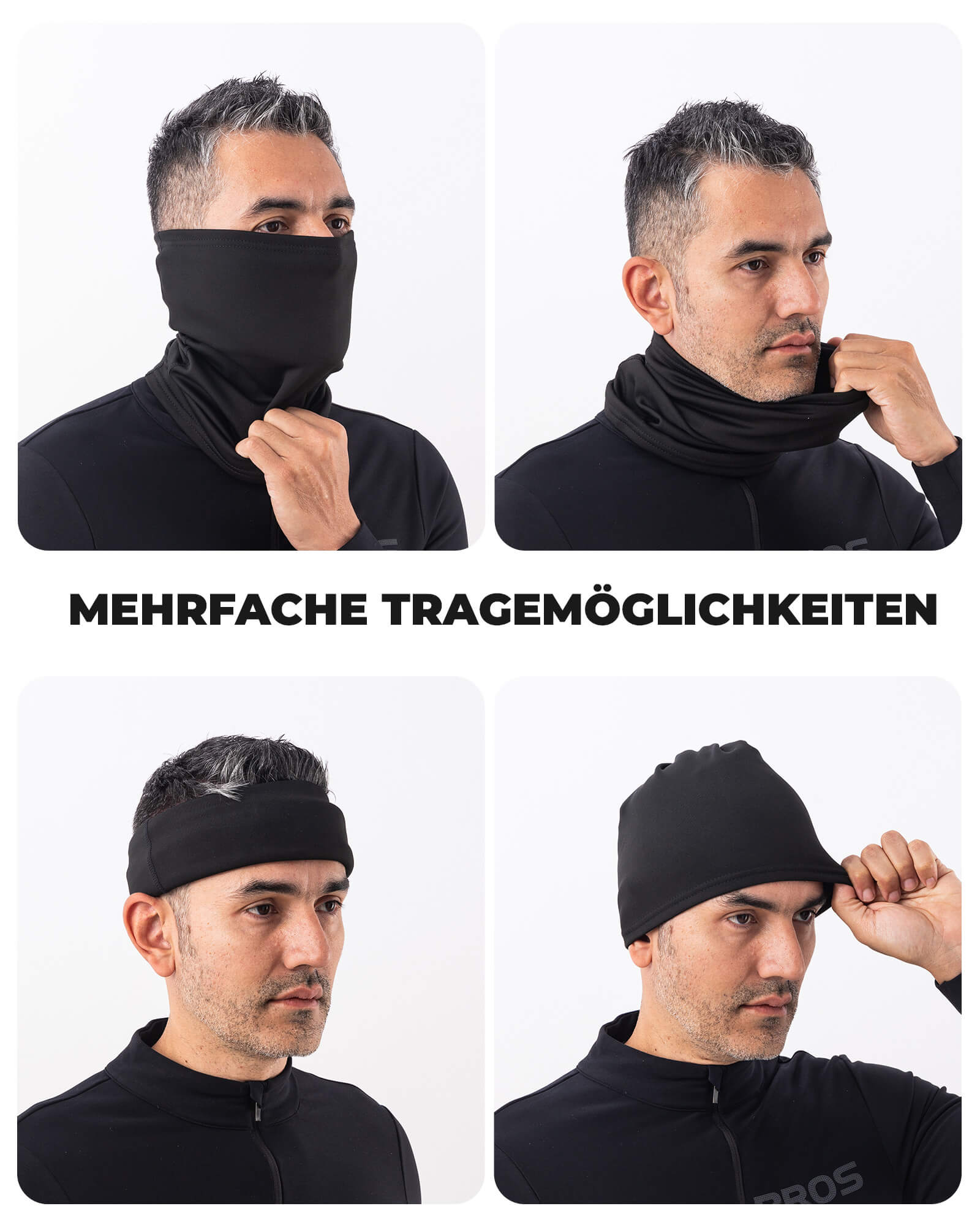 ROCKBROS Winter Half Balaclavas Multifunction Breathable Face