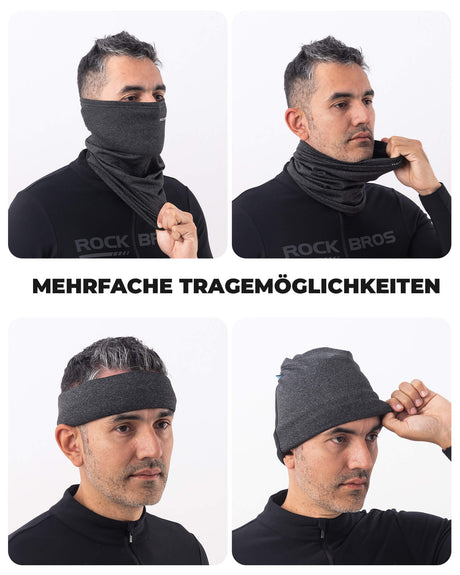 ROCKBROS Winter Halbe Balaclavas Multifunktion Atmungsaktiv Gesichtsbedeckung - ROCKBROS-EU
