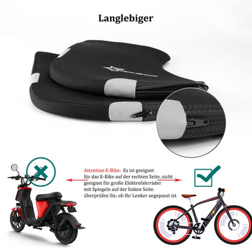 ROCKBROS Winter Lenkerstulpen Winddicht Handschuhe Schwarz – ROCKBROS-DE