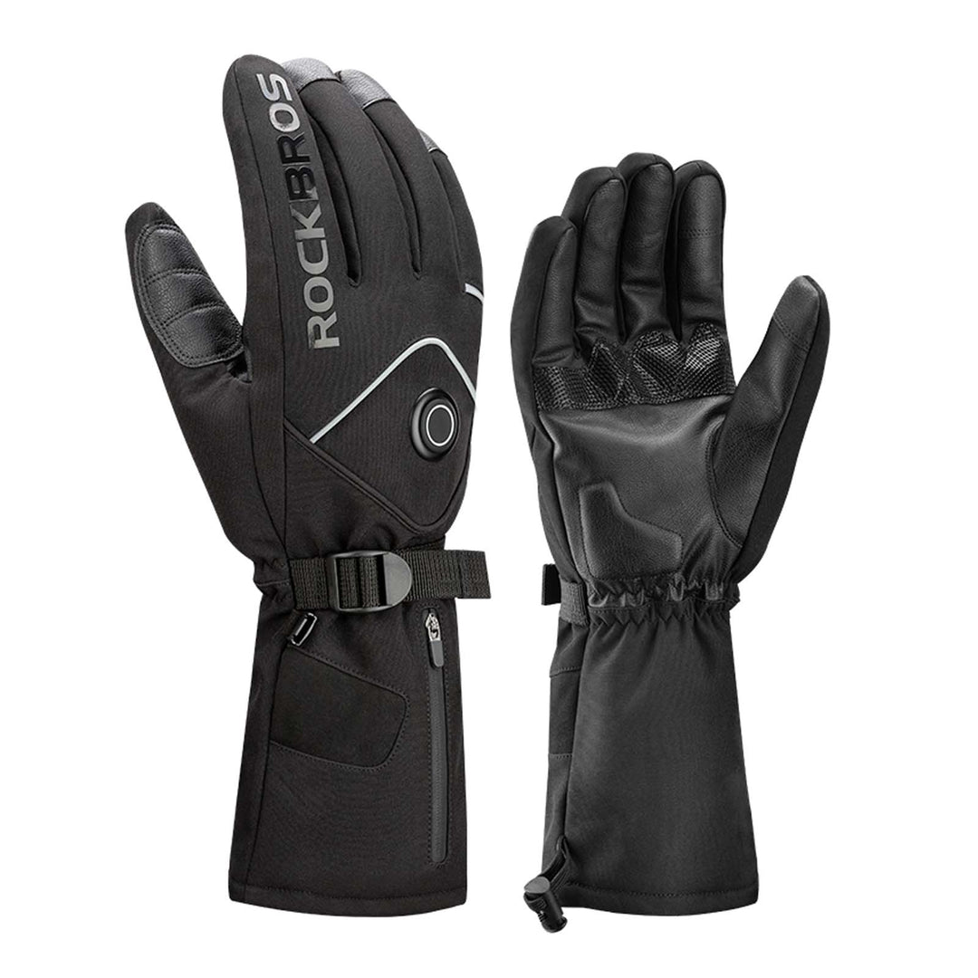 beheizte handschuhe amazon ROCKBROS Winter Skihandschuhe Wiederaufladbare Beheizte Handschuhe Sch – ROCKBROS-DE