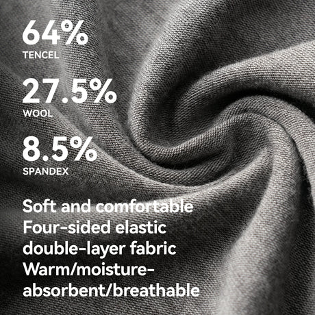 ROCKBROS Winter-Thermomütze aus Wolle – warm