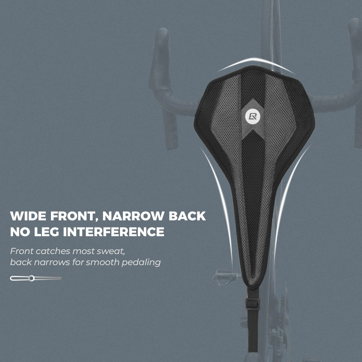 ROCKBROS Schweißfänger für Rollentrainer Fahrrad