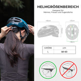 Smart Fahrradhelm mit Licht