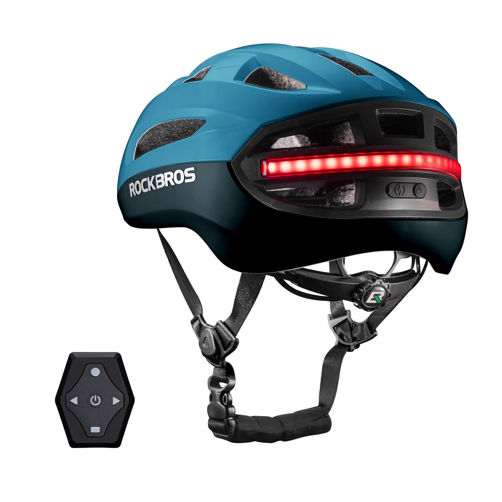 rockbros fahrradhelm mit licht Remotely Controlled Smart Bike Helmet with Light