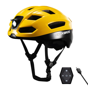 mtb helm licht Fernsteuerbarer Smart Fahrradhelm mit Full-Face Final Drive Ratio:4.333 Pedale wechseln/montieren (Ein- und