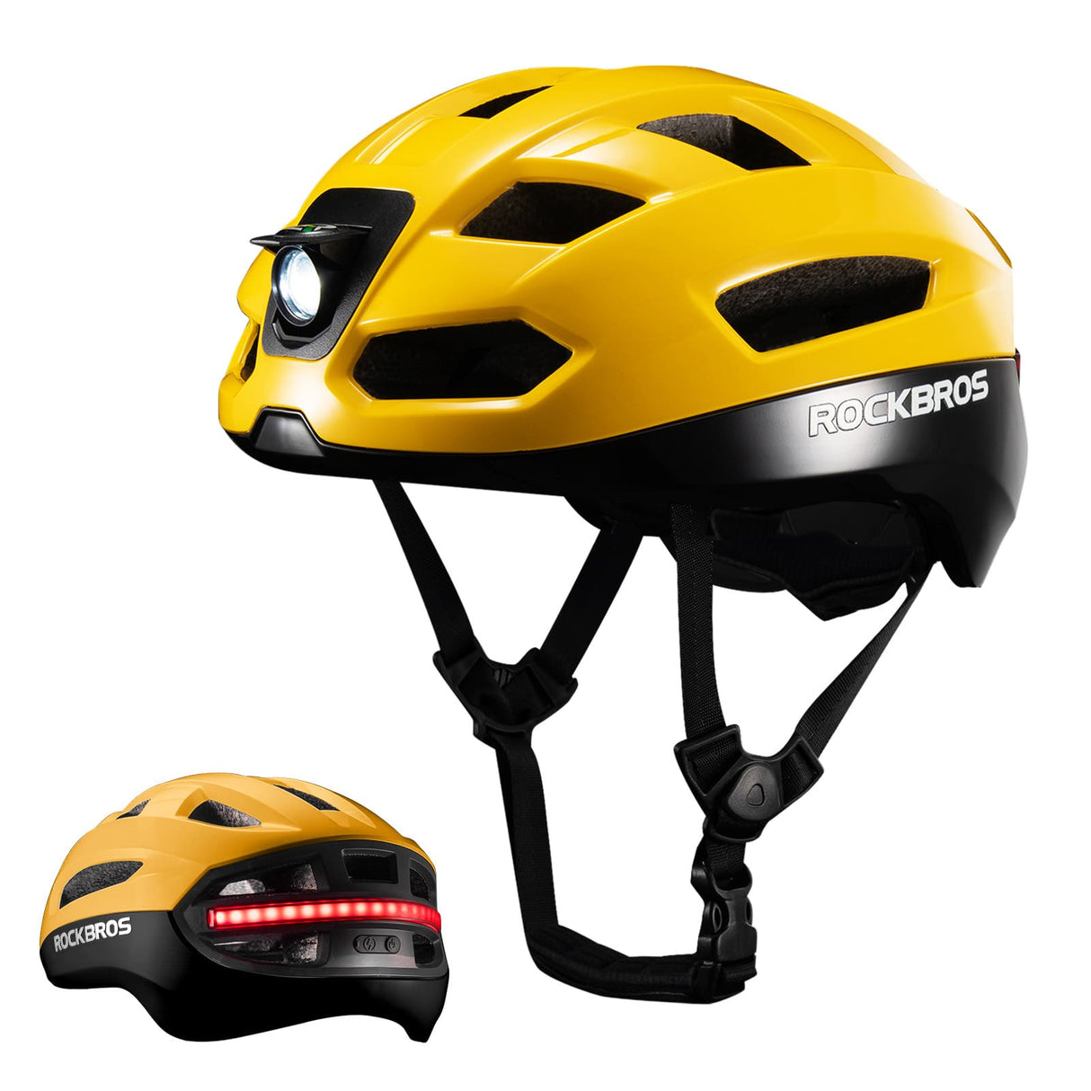 Smart Fahrradhelm mit Licht