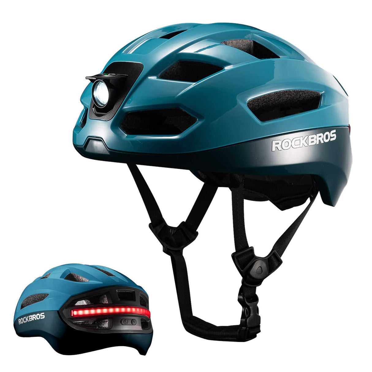 Smart Fahrradhelm mit Licht