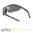Sports Cycling Sunglasses with 3 Interchangeable#Color_Gray
