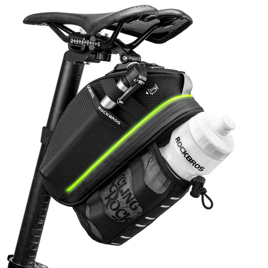 West Biking Fahrrad Satteltasche mit Wasserflasche Tasche Mtb