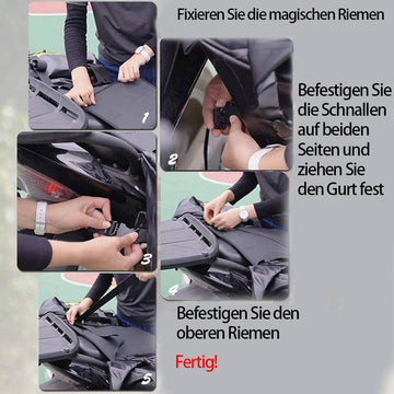ROCKBROS Motorrad Gepäckträgertaschen wasserdicht Motorradtasche