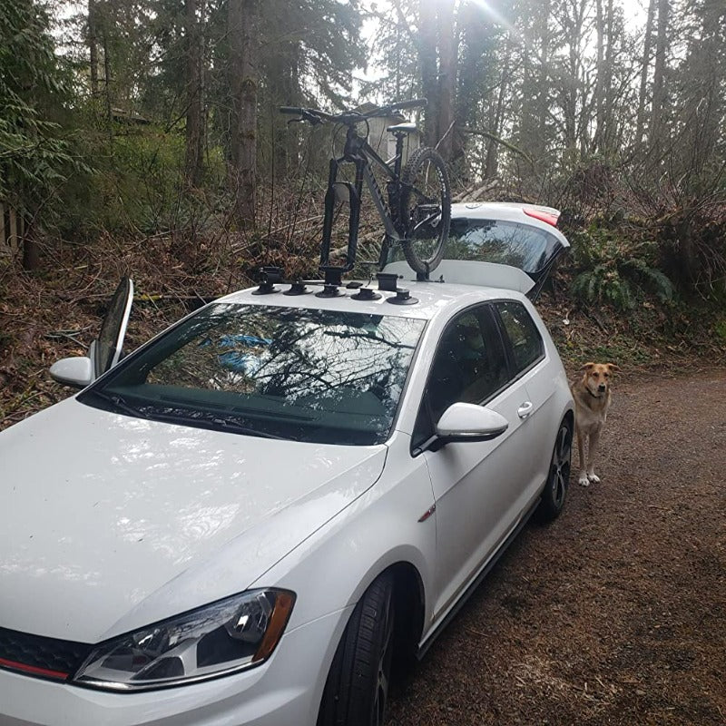 Load image into Gallery viewer, ROCKBROS bicycle rack bicycle roof rack with suction cups quick assembly
