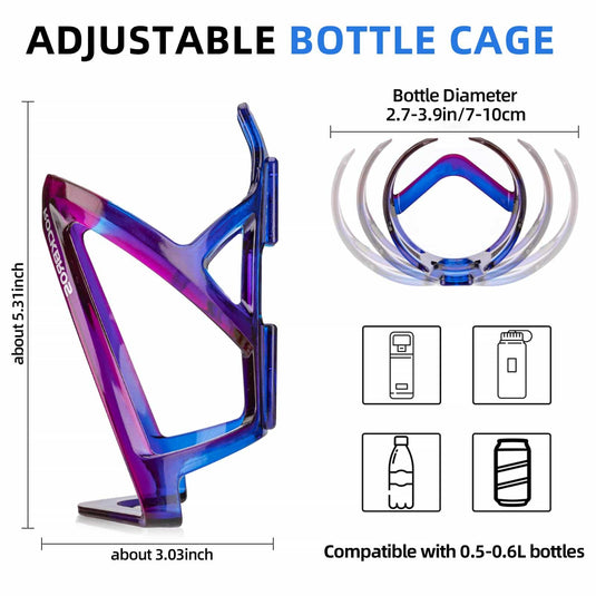 Langlebiger ultraleichter Plastikflaschenhalter, leichter PC