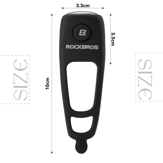 ROCKBROS Fahrradklingel Elektronisch Glocke IPX4 Wasserdicht