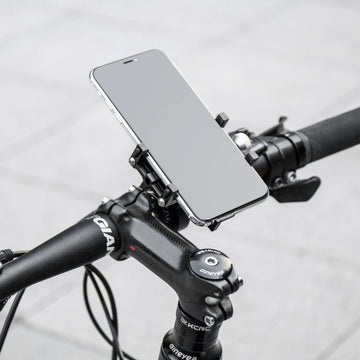 Handyhalterung, Flaschenhalter & Fahrradklingel - Fahrrad Zubehör Set -  Handyhalter für Smartphones von 4-6.8 Zoll, Flaschenhalterung Lightweight,  Klingel (kein Fahrradlicht) : : Sport & Freizeit