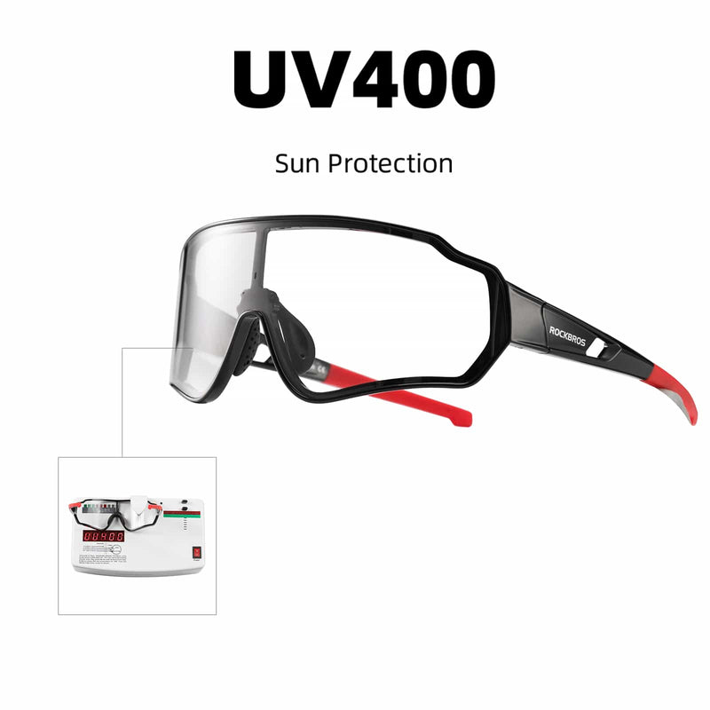 Laden Sie das Bild in Galerie -Viewer, ROCKBROS  Fahrrad Sportbrille UV400-Schutz
