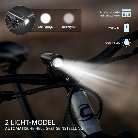 Fahrrad-Rücklicht, 4 Stück LED-Fahrrad-Rücklicht, wasserdichtes Fahrrad-Rücklicht,  superhelles Fahrrad-Rücklicht, 6 Beleuchtungsmodi, Fahrrad