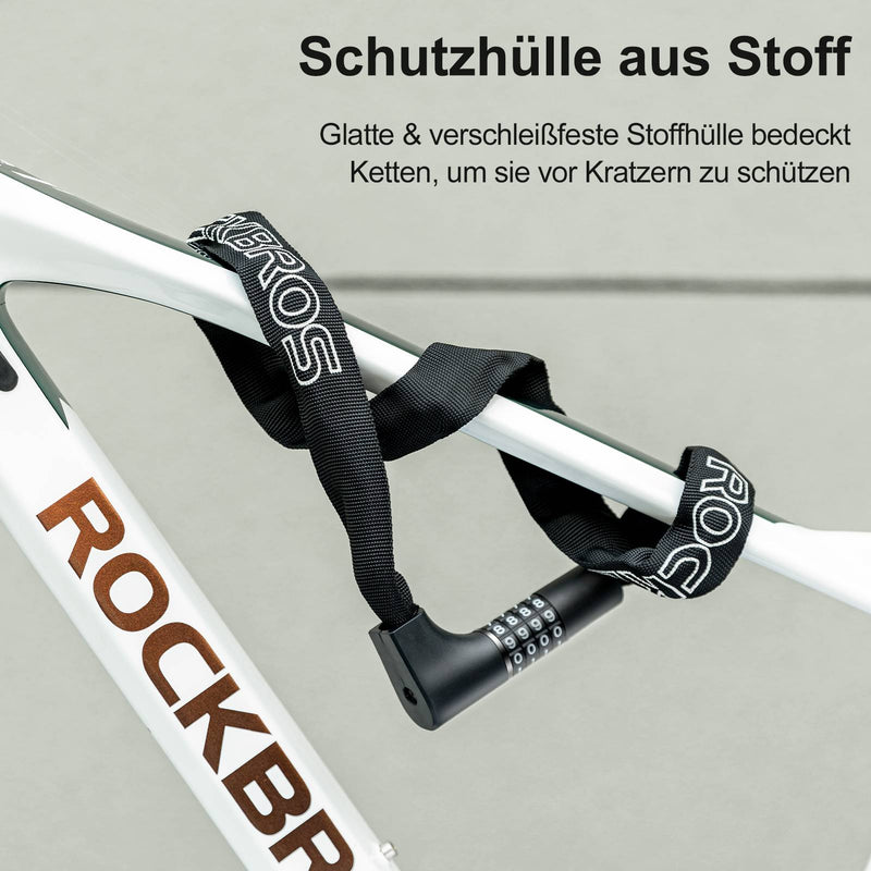 Load image into Gallery viewer, ROCKBROS Fahrradschloss Zahlenschloss
