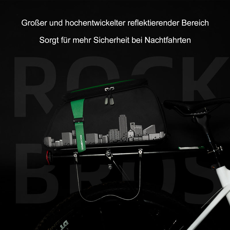 Chargez l&#39;image dans la visionneuse de la galerie, ROCKBROS Wasserdichte Gepäckträgertasche Für Fahrrad

